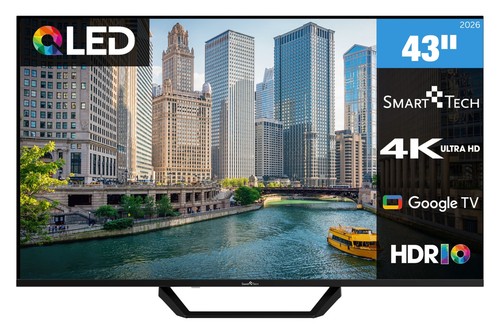 Smart tech qled fernseher - tech, 43