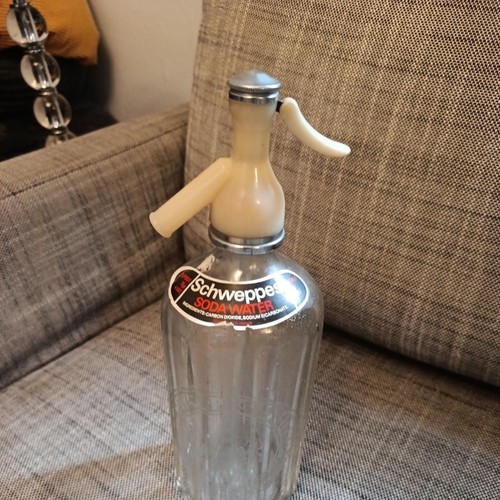 Schweppes vintage retro etched - retro,