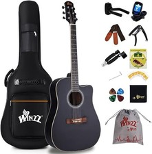 Winzz 4/4 Akustikgitarre für