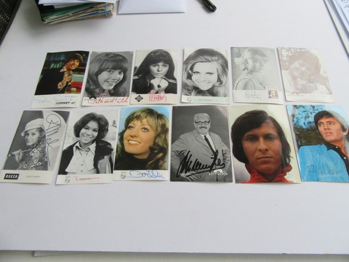 Posten seltene autogramme - 12, x
