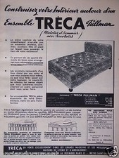 WERBUNG 1955 TRÉCA KONVOLUT