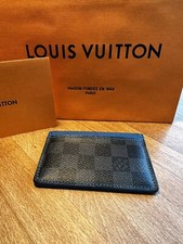 Very Limited Blue - Graphite Damier Louis Vuitton card holder