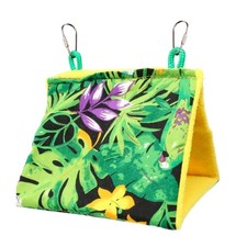 Papageien Vogelhaus Hängematte Zeltbett für Käfig warmes Hideaway Zelt Vogel 