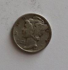 USA one Dime aus 1941  aus