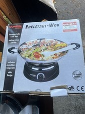 Edelstahl-Wok Condel exclusiv Elektro Wok