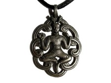 Keltische Magie amulette Anhänger Kette Cernunnos