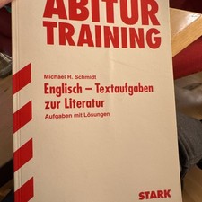 STARK Abitur-Training Englisch - Textaufgaben zur Literatur - Aufgaben mit Lös.