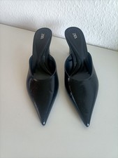 Zara Pointed-toe Block-heel