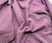 1 M Reststück Musselin Stoff