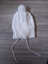 Baby Strickmütze Weiß Grm 62/68 H&M Guter Zustand