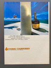 Cognac Courvoisier VSOP Fine Champagne 1977 Vintage Ad Werbung Reklame