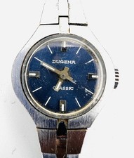 Vintage DUGENA Classic, Armbanduhr, mechanische Damenuhr, 70er Jahre