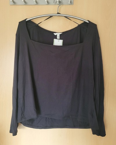 Top schwarzes langarm shirt - top!, langarm-shirt