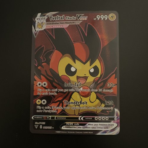 Pokémon ccg yveltal pikachu - pokémon,