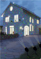 Magic Vision Multicolor-LED-Strahler 3er-Set Weihnachtsstrahler Gartenstrahler