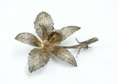 0453 silber jugendstil art - 0453, /
