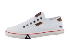Mustang Canvas Slipper Weiß