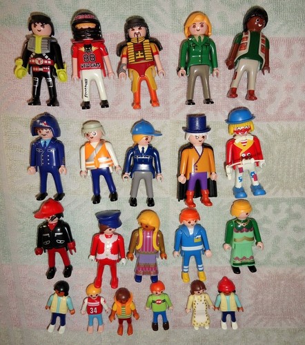 X playmobil figuren - 21,