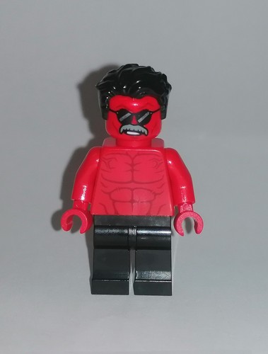 Lego super heroes red - heroes, hulk