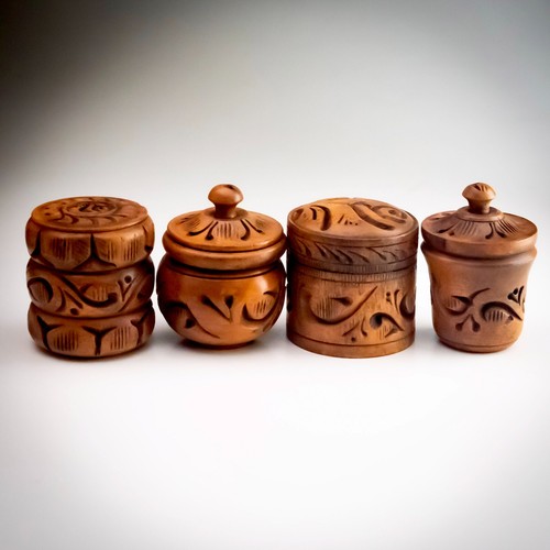 Miniatur holz schraubdeckel - 4,