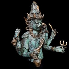 Trisula Sword Shiva Bronze