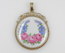 Meissener Porzellan Anhänger