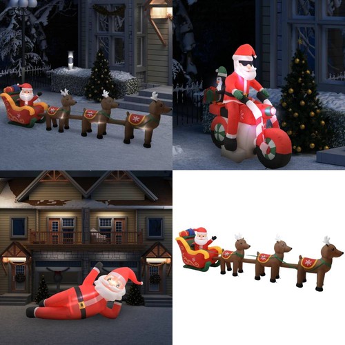 Weihnachtsmann aufblasbar led - aufblasbar,
