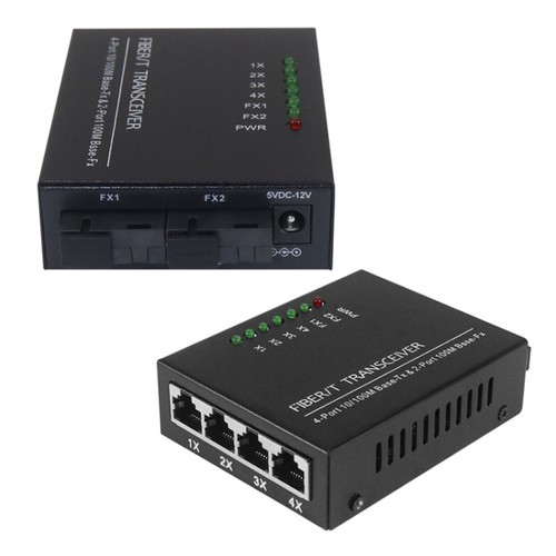 Glasfaser port 4 lan - port,