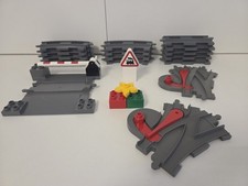 Lego Duplo Eisenbahn Zubehör Set 10506 Schienen, Weichen, Bahnübergang