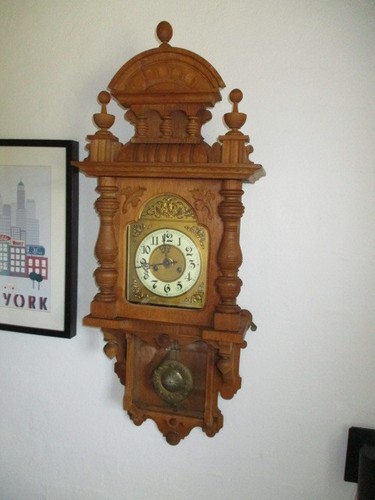 Antike wanduhr freischwinger - antike,