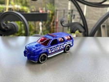 Hot Wheels '07 Chevy Tahoe | Lose | Blau Police Polizei | Modell Spielzeugauto