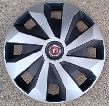 4 Radkappen für Fiat Ducato/Transporter in 15 Zoll in silber/schwarz Volvano