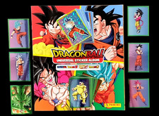 Komplettset - Alle 204 Sticker + Album - Panini Dragon Ball Universal Sticker