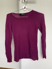 Hallhuber Pullover Kaschmir Fuchsia Pink Gr.XS