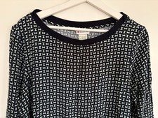 Street One Traum Bluse, Shirt,Gr.42,Blau gemustert,Super,NP 39,90 Euro