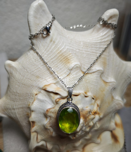 Vintage peridot handarbeit - peridot,