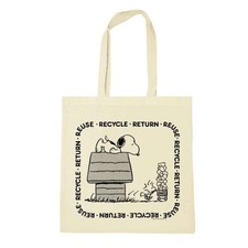Logoshirt® Peanuts | Snoopy | Reuse, Recycle, Return | Baumwolltasche Tote Bag