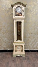 Voglauer Standuhr Altweiß Antik Anno 1700 Vintage Pendeluhr Landhausstil Bemalt