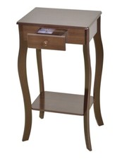 Telefontisch - Konsole - Beistelltisch, MDF Nussbaumfarben  Holztisch Tisch