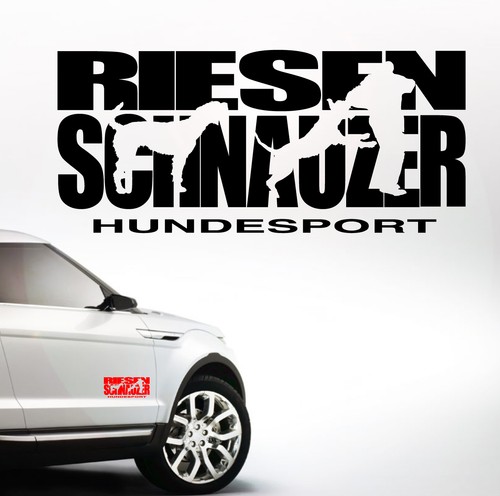 Auto aufkleber riesenschnauzer - auto,