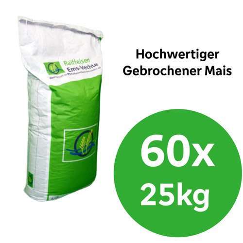 Gebrochener mais 25 kg - 60,