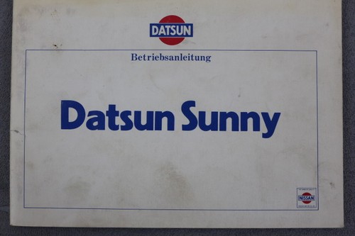 Nissan datsun sunny - nissan,