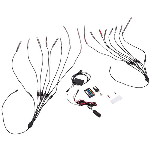 Multicolor led unterboden kit - led,
