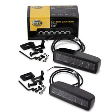 2x HELLA MINI LIGHTBAR LED