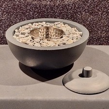 Feuerschale aus Beton