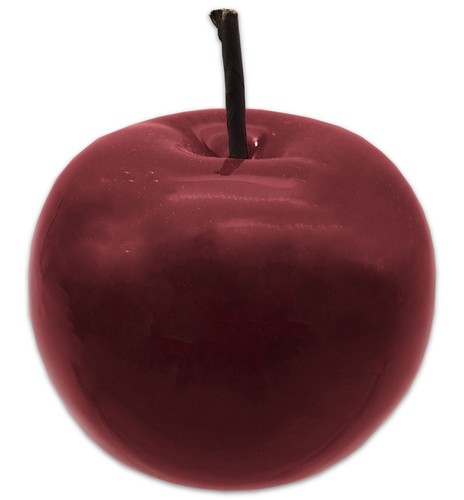 Deko apfel bordeaux - deko,