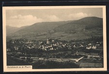 Sulzbach a. d. Murr, Gesamtansicht, Ansichtskarte 1912 
