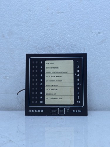 Selco m1000 10c alarm - alarm, panel