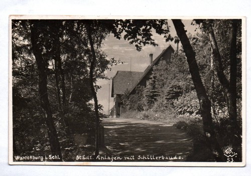 Foto waldenburg schlesien - ak,