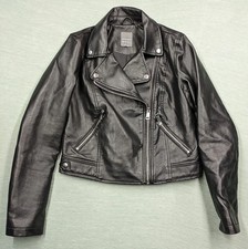 Primark Damen Kunstleder Biker